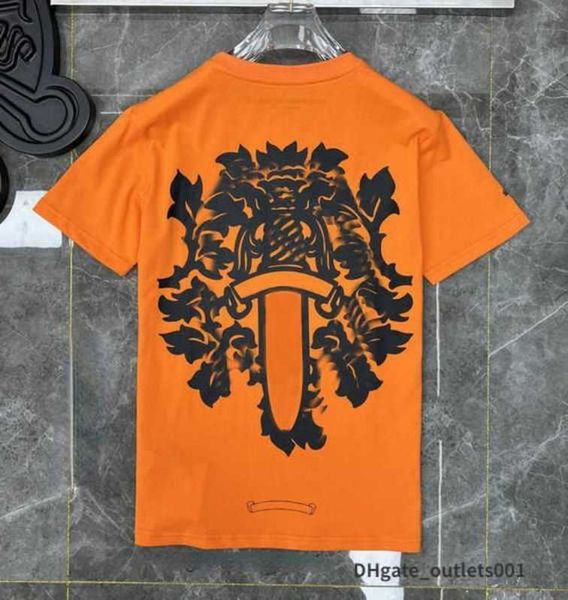 ch fashion men's t shirt designer chrome classic summer brand short sleeve sanskrit letter pullover t-shirt horseshoe cross pattern n1e, White
ch fashion men's t shirt designer chrome classic summer brand short sleeve sanskrit letter pullover t-shirt horseshoe cross pattern n1e, White