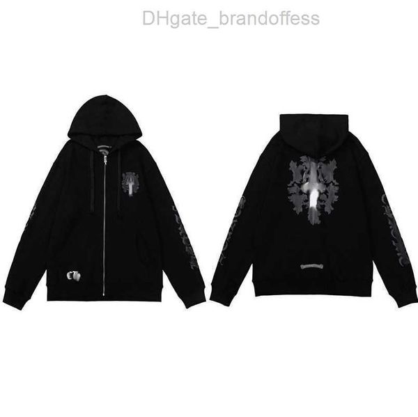 jackets luxury fashion men's sweatshirts men women classic hoodies ch zipper hooded sweater designer cross pullover sanskrit hoodie cas, Black
jackets luxury fashion men's sweatshirts men women classic hoodies ch zipper hooded sweater designer cross pullover sanskrit hoodie cas, Black