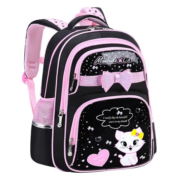 school bags korean primary pu leather bag fashion girls orthopedic bag with cute cat backpack mochila 230111
school bags korean primary pu leather bag fashion girls orthopedic bag with cute cat backpack mochila 230111