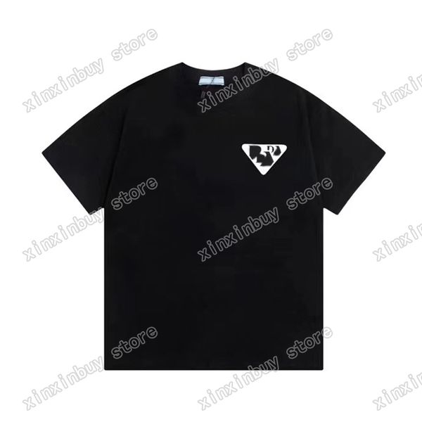 xinxinbuy men designer tee t shirt 23ss paris triangle label embroidery letters short sleeve cotton women black white xs-l, Black;brown
xinxinbuy men designer tee t shirt 23ss paris triangle label embroidery letters short sleeve cotton women black white xs-l, Black;brown