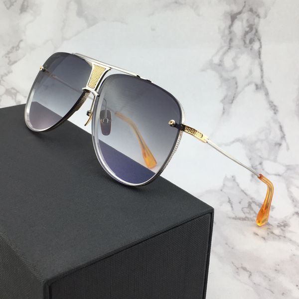 classic decade silver pilot sunglasses for men women grey shaded sonnenbrille designer sunglasses gafas de sol uv400 eyewear with box, White;black
classic decade silver pilot sunglasses for men women grey shaded sonnenbrille designer sunglasses gafas de sol uv400 eyewear with box, White;black
