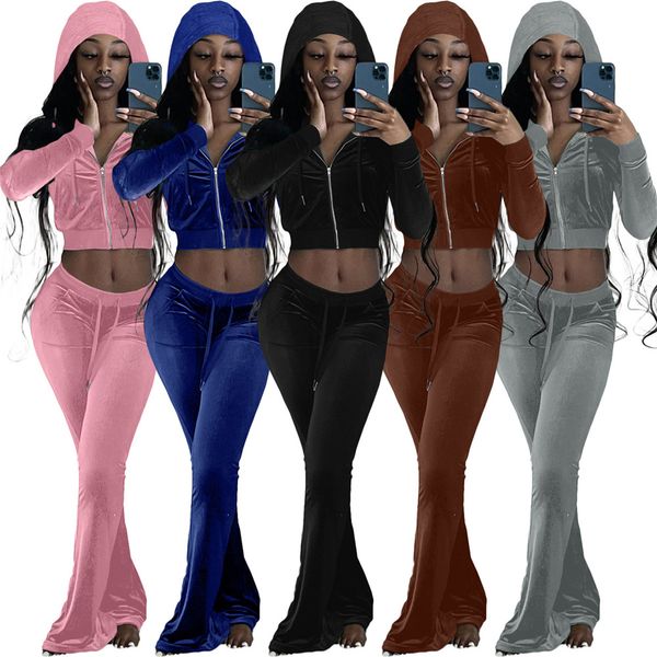 xs designer fall winter velvet tracksuits women sweatsuits long sleeve hooded jacket and wide leg pants two piece sets outfits casual jogger, Gray
xs designer fall winter velvet tracksuits women sweatsuits long sleeve hooded jacket and wide leg pants two piece sets outfits casual jogger, Gray