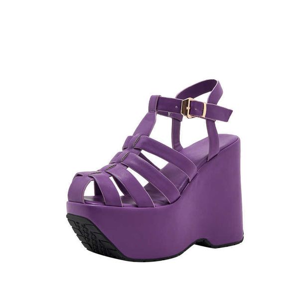 dress shoes sandals 2022 summer new thick soled women's sandals roman hollow casual shoes sweet open toe sandals purple orange 34-43 01, Black
dress shoes sandals 2022 summer new thick soled women's sandals roman hollow casual shoes sweet open toe sandals purple orange 34-43 01, Black