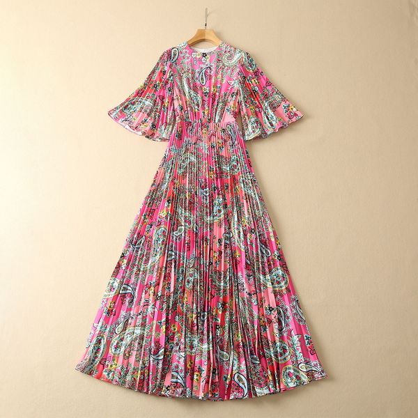 casual dresses european and american women's clothes 2023 spring new horn sleeve round neck floral printing fashion pleated dress xxl, Black;gray
casual dresses european and american women's clothes 2023 spring new horn sleeve round neck floral printing fashion pleated dress xxl, Black;gray