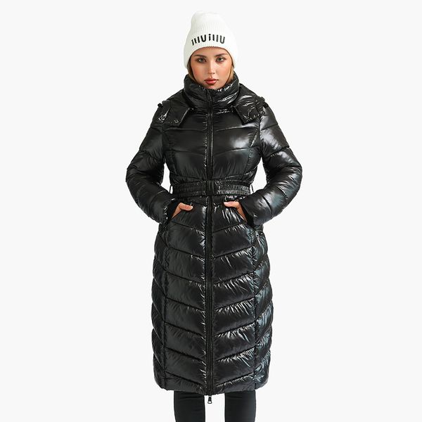 women's down parkas santelon winter windproof long coats for women casual black thick warm puffer jackets with belt fashion hooded oute
women's down parkas santelon winter windproof long coats for women casual black thick warm puffer jackets with belt fashion hooded oute
