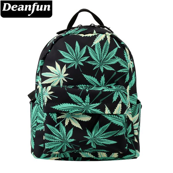 school bags deanfun mini backpack 3d printed green hemp fashion waterproof backpack women shopping bag for teenage girls mnsb-7
school bags deanfun mini backpack 3d printed green hemp fashion waterproof backpack women shopping bag for teenage girls mnsb-7