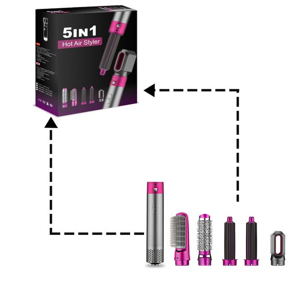 hair dryer brush 5 in 1 hair blower brush air styler comb one step hairdryer electric blowing hair dryer auto curling iron
hair dryer brush 5 in 1 hair blower brush air styler comb one step hairdryer electric blowing hair dryer auto curling iron