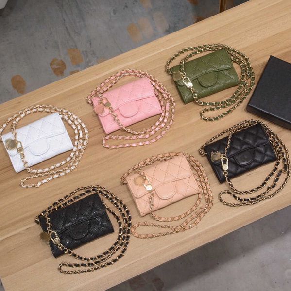 brand card holders casual chain bag mini change sheep skin wallet card275m, Brown;gray
brand card holders casual chain bag mini change sheep skin wallet card275m, Brown;gray