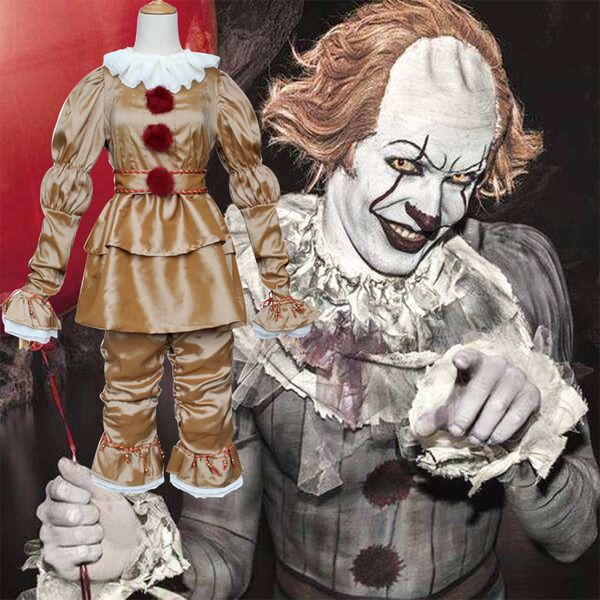 costume accessories movie joker cosplay mask stephen king chapter horror clown cos jacket pant halloween en play christmas gifts 230111, Silver
costume accessories movie joker cosplay mask stephen king chapter horror clown cos jacket pant halloween en play christmas gifts 230111, Silver