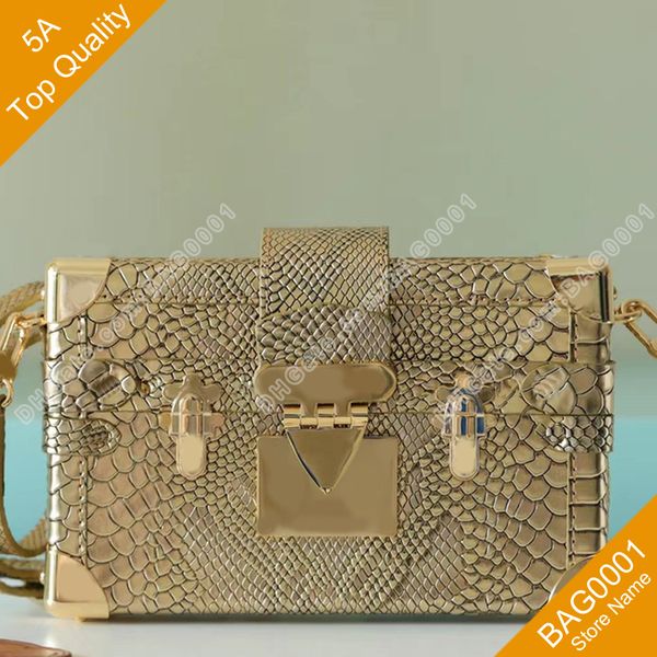 10a luxury shoulder bags trunk bags petite malle women n93145 fashion python skin crocodile pattern leather crossbody handbag hasp hard clas
10a luxury shoulder bags trunk bags petite malle women n93145 fashion python skin crocodile pattern leather crossbody handbag hasp hard clas