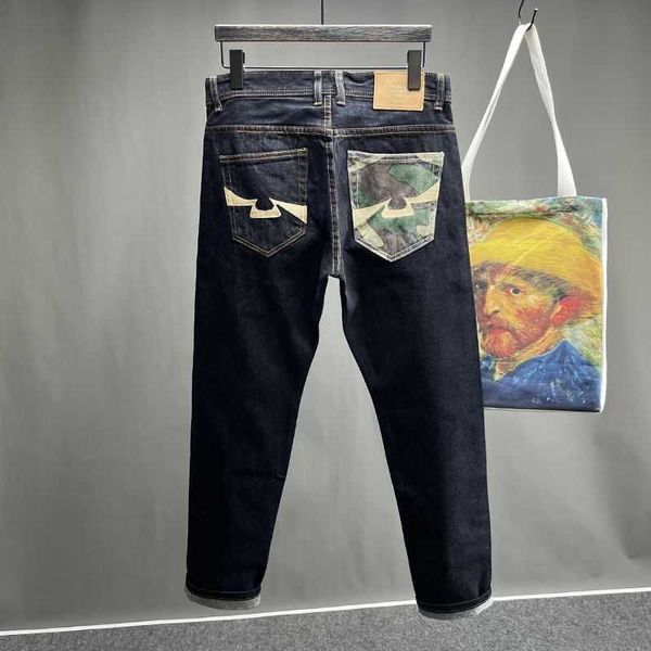 straight pants man skeleton embroidery mopping trousers streetwear denim clothing for men baggy t230110 31, Blue
straight pants man skeleton embroidery mopping trousers streetwear denim clothing for men baggy t230110 31, Blue