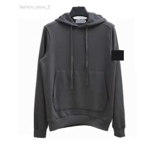 stone toney designer hoodie island armband cotton sweatshirt trend stone pullover 23 island, Black