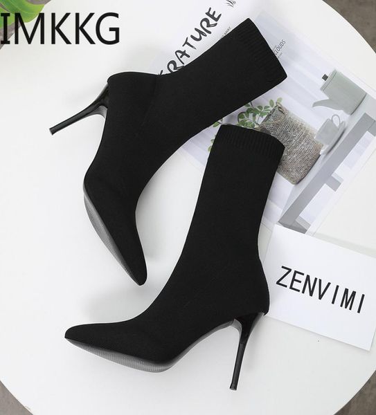 boots sock knitting stretch high heels for women fashion shoes spring autumn ankle female size 42 2211256732003, Black
boots sock knitting stretch high heels for women fashion shoes spring autumn ankle female size 42 2211256732003, Black