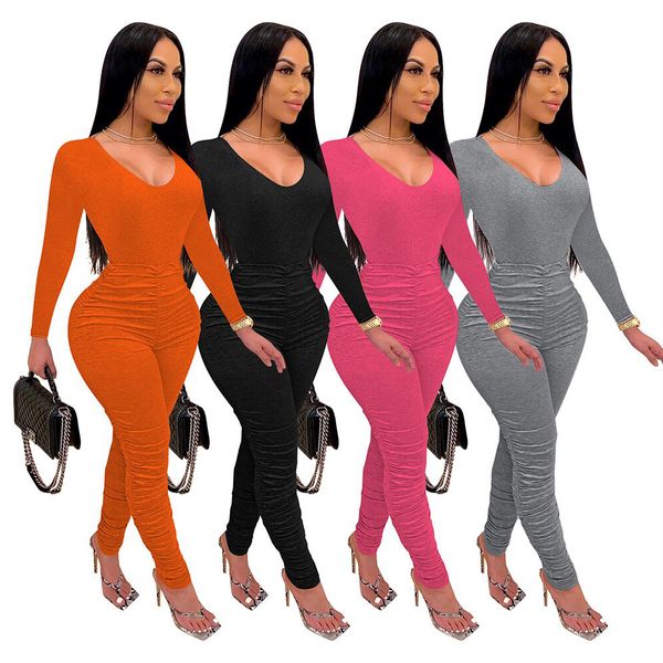 fall winter jumpsuits women bodycon rompers autumn clothes long sleeve solid jumpsuits one piece outfits skinny overalls leggings casual str, Black;white
fall winter jumpsuits women bodycon rompers autumn clothes long sleeve solid jumpsuits one piece outfits skinny overalls leggings casual str, Black;white