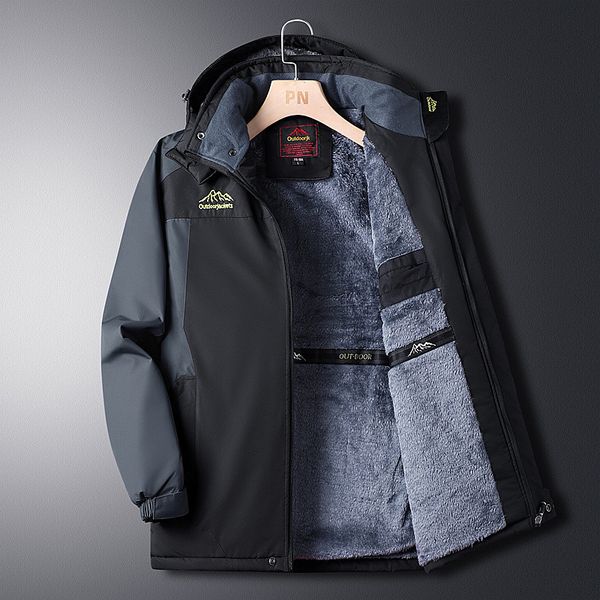 men's jackets men winter parka fleece lined thick warm hooded fashion coat male size 9xl plush jacket autumn work outwearing black 2301, Black;brown
men's jackets men winter parka fleece lined thick warm hooded fashion coat male size 9xl plush jacket autumn work outwearing black 2301, Black;brown