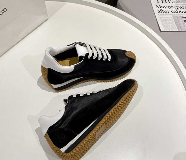 dress shoes brand new training couple shoes muffin thick bottom casual lace-up color matching increase four seasons single shoes size, Black
dress shoes brand new training couple shoes muffin thick bottom casual lace-up color matching increase four seasons single shoes size, Black