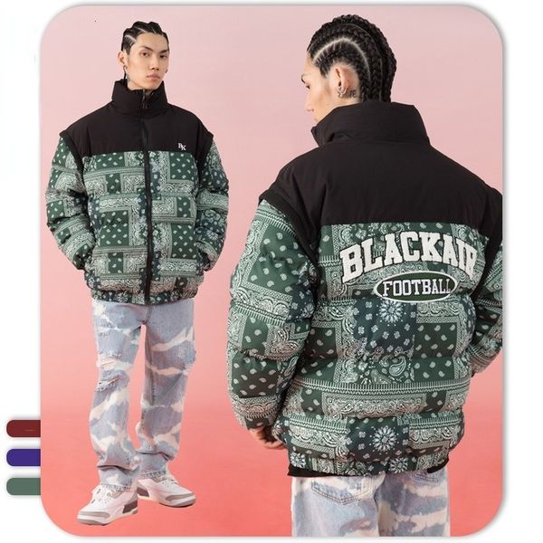 men's jackets autumn winter patchwork cashew two wear cardigan padded jacket streetwear harajuku winter warm parka coat l322 230110, Black;brown
men's jackets autumn winter patchwork cashew two wear cardigan padded jacket streetwear harajuku winter warm parka coat l322 230110, Black;brown