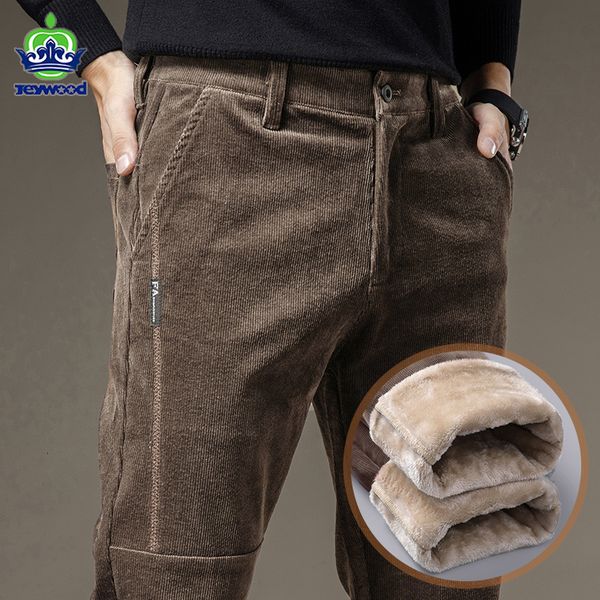 men's pants winter fleece warm corduroy men stretch thick elastic waist fluff pant korean classic brown trousers male brand clothing 23, Black
men's pants winter fleece warm corduroy men stretch thick elastic waist fluff pant korean classic brown trousers male brand clothing 23, Black