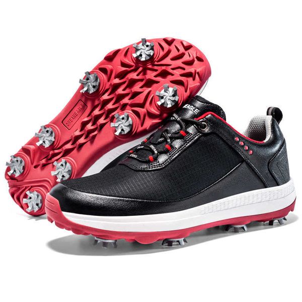 dress shoes men's professional spiked golf shoes mesh breathable large size golf training shoes, Black
dress shoes men's professional spiked golf shoes mesh breathable large size golf training shoes, Black