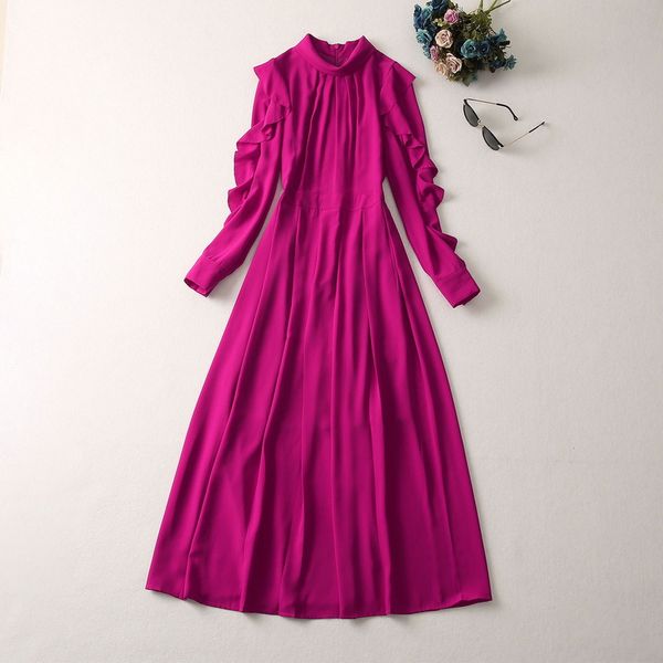 casual dresses european and american women's clothes 2023 spring new peplum long sleeve stand collar purple fashion pleated dress xxl, Black;gray
casual dresses european and american women's clothes 2023 spring new peplum long sleeve stand collar purple fashion pleated dress xxl, Black;gray