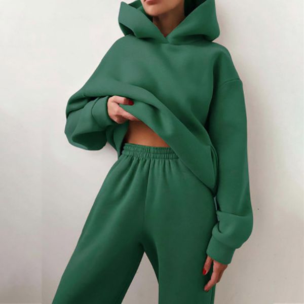 women's tracksuits women tracksuit casual fitness hooded long sleeve sport suit autumn winter warm hoodie sweatshirts pant fleece 2 pie, Gray
women's tracksuits women tracksuit casual fitness hooded long sleeve sport suit autumn winter warm hoodie sweatshirts pant fleece 2 pie, Gray