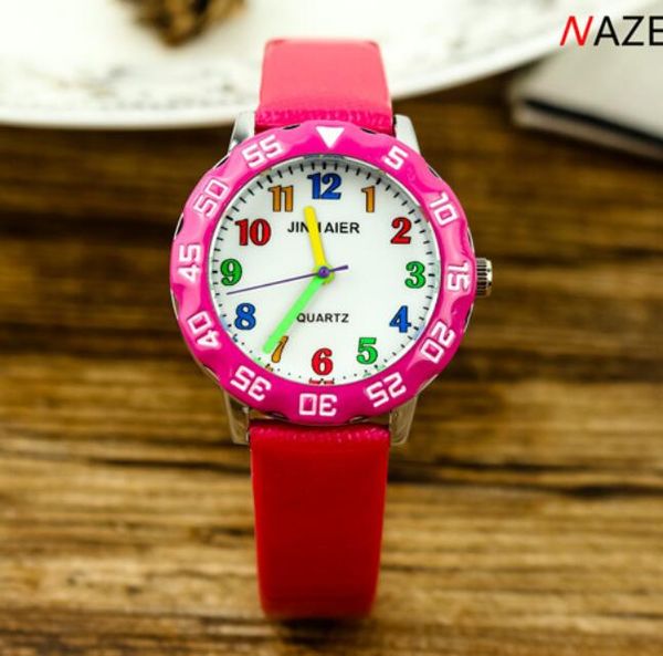 colorful numeral kid watch cartoon girl boy leather shiny strap digital student toy clock for gifts, Slivery;brown
colorful numeral kid watch cartoon girl boy leather shiny strap digital student toy clock for gifts, Slivery;brown