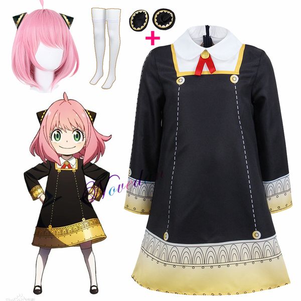 costume accessories anime spy family anya forger cosplay toddler kid girl kawaii black dress party clothes wig halloween 230111, Silver
costume accessories anime spy family anya forger cosplay toddler kid girl kawaii black dress party clothes wig halloween 230111, Silver