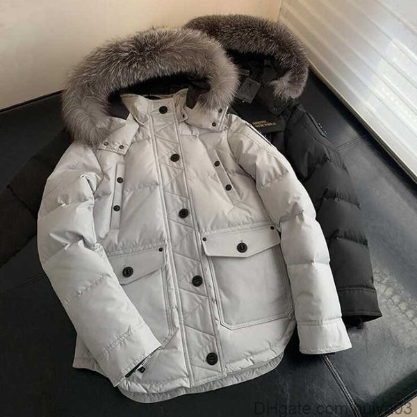 mens jacket winter puffer fox collars designer down jackets women coat parka overcoat design thick warm hooded down windbreaker clothing hui, Black
mens jacket winter puffer fox collars designer down jackets women coat parka overcoat design thick warm hooded down windbreaker clothing hui, Black