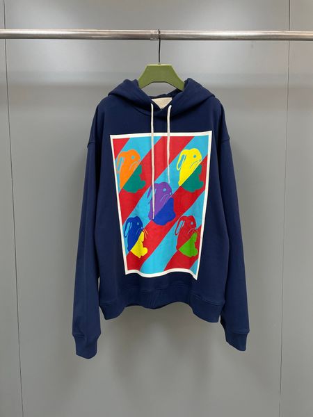 2023 new mens hoodie fashion rabbit print design european size version of the luxury designer blue hoodie, Black
2023 new mens hoodie fashion rabbit print design european size version of the luxury designer blue hoodie, Black