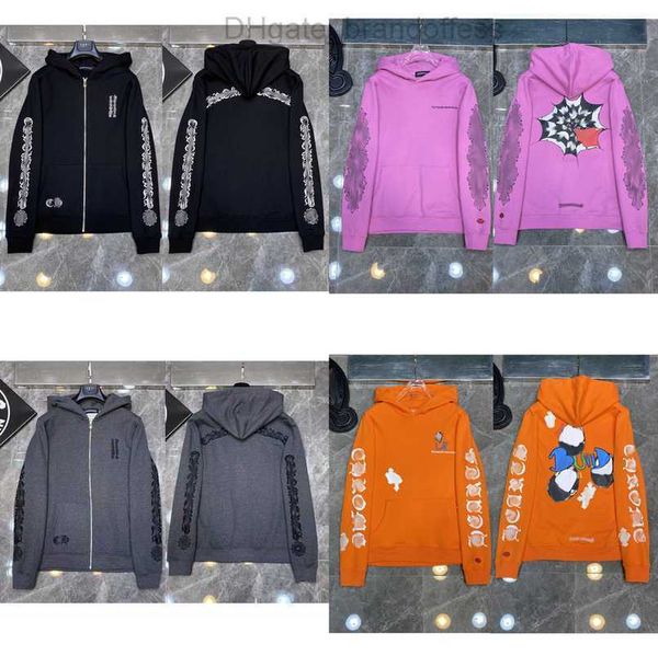 sweatshirts luxury fashion men's jackets men women classic hoodies ch zipper hooded sweater designer cross pullover sanskrit hoodie cas, Black
sweatshirts luxury fashion men's jackets men women classic hoodies ch zipper hooded sweater designer cross pullover sanskrit hoodie cas, Black