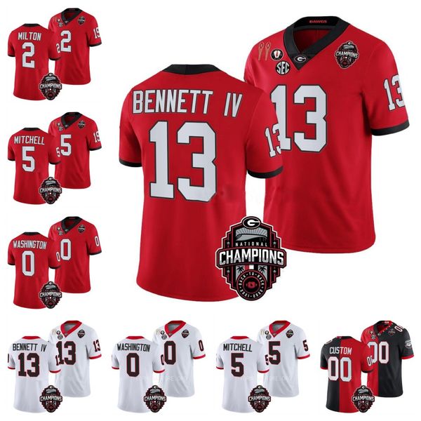darnell washington 2023 national champions uga jersey stetson bennett kendall milton adonai mitchell kenny mcintosh tykee smith kearis jacks, Black
darnell washington 2023 national champions uga jersey stetson bennett kendall milton adonai mitchell kenny mcintosh tykee smith kearis jacks, Black