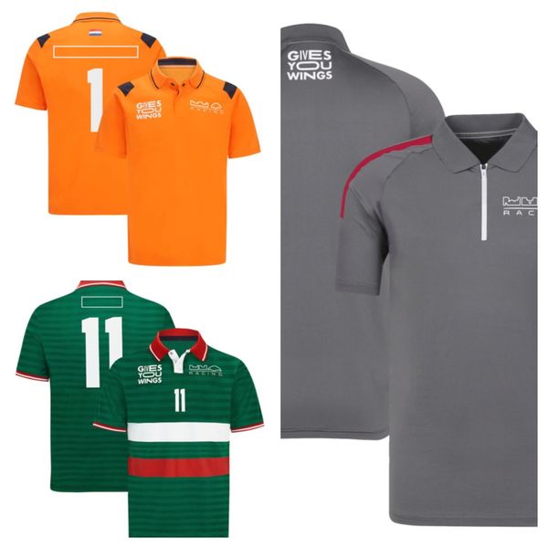 new f1 racing suit team short sleeve lapel t-shirt summer sports quick-drying polo shirt
new f1 racing suit team short sleeve lapel t-shirt summer sports quick-drying polo shirt