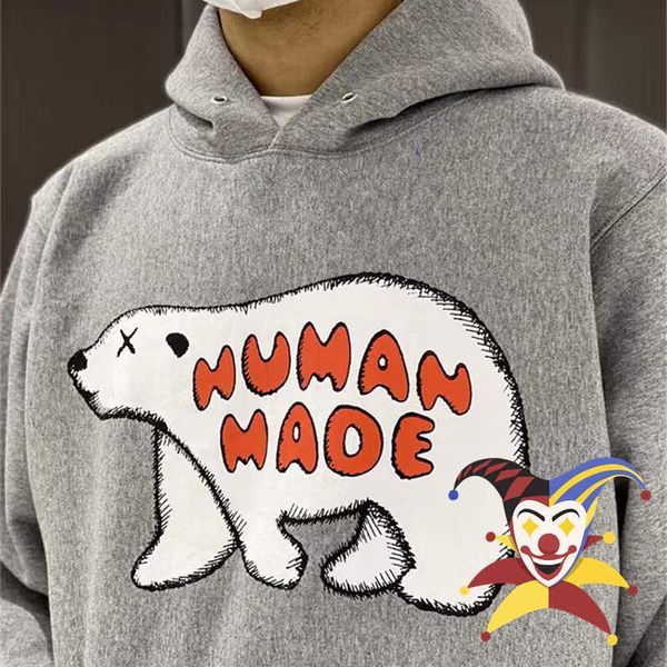 men's hoodies sweatshirts new human made hoodie men women vintage polar bear human made sweatshirt oversized pullover t230111, Black
men's hoodies sweatshirts new human made hoodie men women vintage polar bear human made sweatshirt oversized pullover t230111, Black