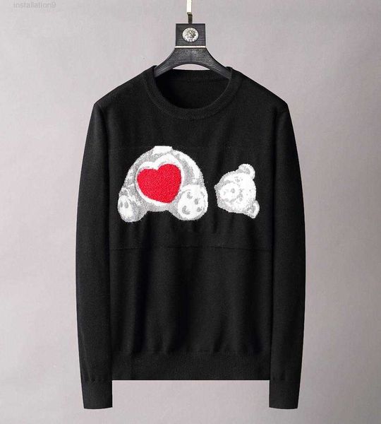 0h72 21fw fall winter italy paris mens sweaters letter love bear angels palm sweater crew neck pullover high street men's women's, Black
0h72 21fw fall winter italy paris mens sweaters letter love bear angels palm sweater crew neck pullover high street men's women's, Black