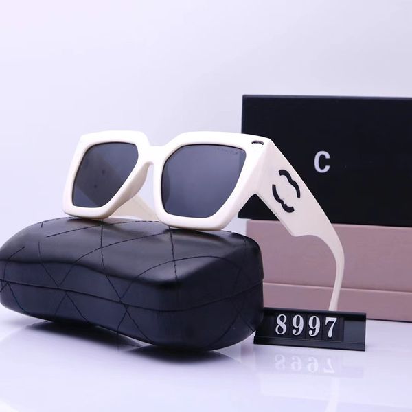 designer brand luxury women's sunglasses new style small fragrance casual versatile fashion trend uv resistant sun visor, White;black
designer brand luxury women's sunglasses new style small fragrance casual versatile fashion trend uv resistant sun visor, White;black
