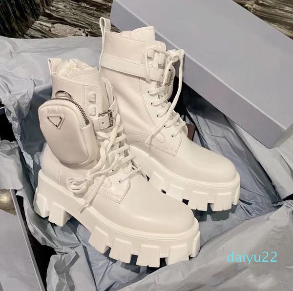 new fashion luxury brand martin boots women's thick bottom waterproof wallet pocket heightened leather short boots women's army ou, Black
new fashion luxury brand martin boots women's thick bottom waterproof wallet pocket heightened leather short boots women's army ou, Black