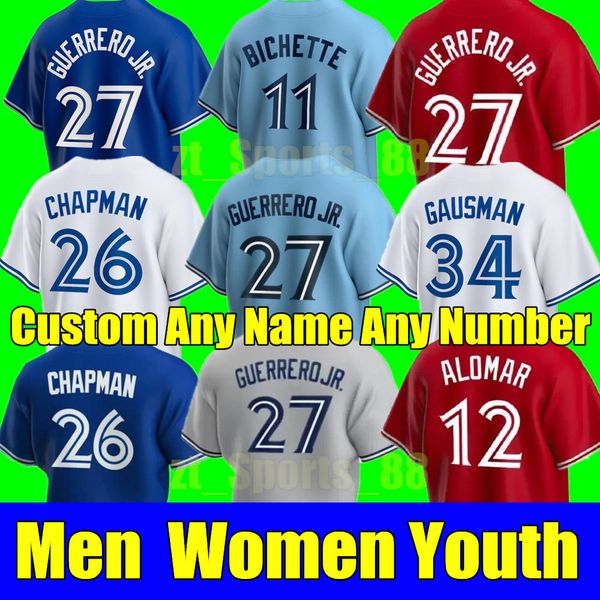 2023 s-4xl custom vladimir guerrero jr. baseball jersey bo bichette alejandro kirk toronto matt chapman blue george springer jays drury hern, Blue;black
2023 s-4xl custom vladimir guerrero jr. baseball jersey bo bichette alejandro kirk toronto matt chapman blue george springer jays drury hern, Blue;black