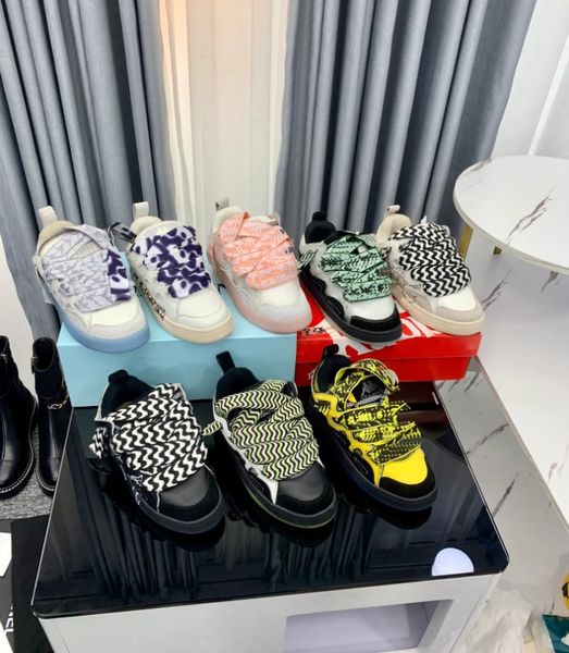 2023 new fashion sneakers designer mesh woven lace-up shoes embossed mens womens in calfskin shoe rubber platform high quality, Black
2023 new fashion sneakers designer mesh woven lace-up shoes embossed mens womens in calfskin shoe rubber platform high quality, Black