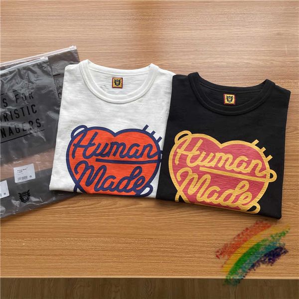 men's t-shirts big heart graphic human made tee men women 1 1 human made t-shirt casual short sleeve t230111, White;black
men's t-shirts big heart graphic human made tee men women 1 1 human made t-shirt casual short sleeve t230111, White;black