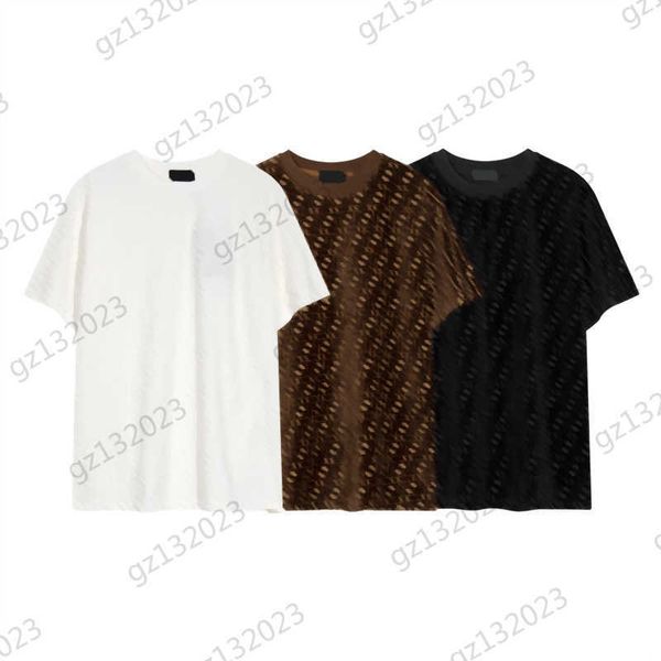 short sleeve t-shirt letter logo flocking jacquard pullover t-shirt velvet fabric thread crewneck joker r embroider t shirt, White
short sleeve t-shirt letter logo flocking jacquard pullover t-shirt velvet fabric thread crewneck joker r embroider t shirt, White