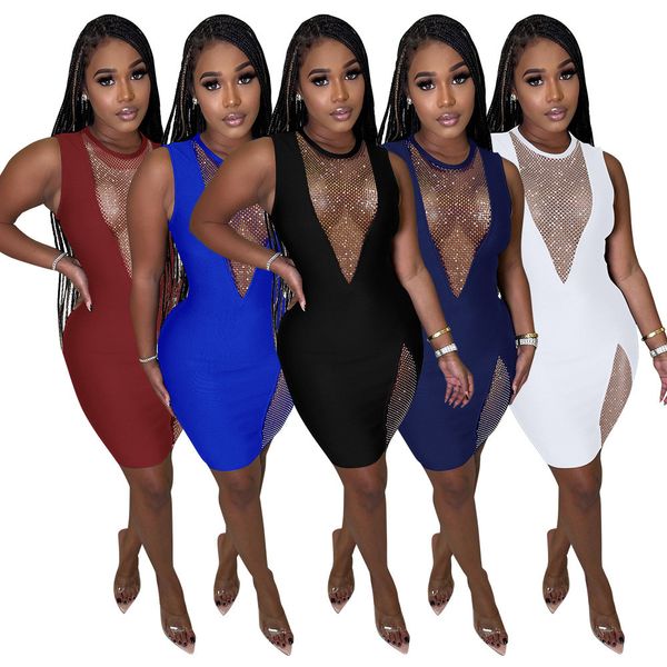 summer women dresses sleeveless mesh patchwork dress fashion see through bodycon mini dresses nightclub party wear fashion streetwear 8413, Black;gray
summer women dresses sleeveless mesh patchwork dress fashion see through bodycon mini dresses nightclub party wear fashion streetwear 8413, Black;gray