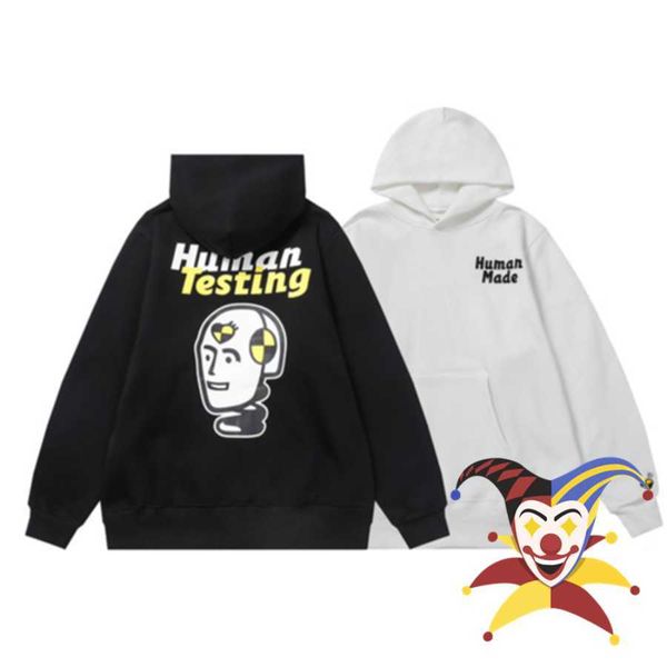 men's hoodies sweatshirts black white human made hoodie men women heavy robot printing made hooded t230111
men's hoodies sweatshirts black white human made hoodie men women heavy robot printing made hooded t230111