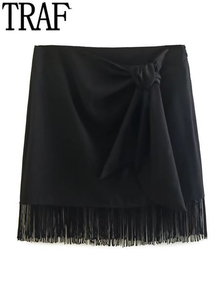 skirts traf black mini skrit s fringing high waist knot pleated for autumn y2k short 230112
skirts traf black mini skrit s fringing high waist knot pleated for autumn y2k short 230112