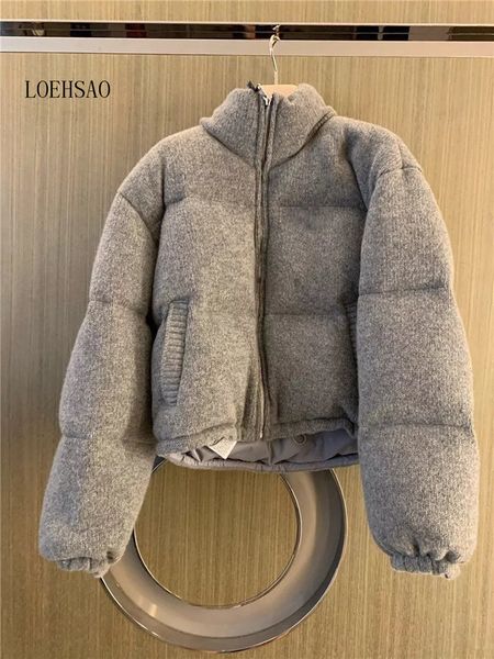 women's down parkas loehsao autumn and winter stand collar thickened down jacket women's short white duck wool coat 230111, Black
women's down parkas loehsao autumn and winter stand collar thickened down jacket women's short white duck wool coat 230111, Black
