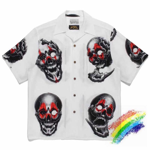 men's t-shirts new wacko maria shirt men women black and white tattooed red skull printing vintage hawaiian shirt wacko maria t-shirt t, White;black
men's t-shirts new wacko maria shirt men women black and white tattooed red skull printing vintage hawaiian shirt wacko maria t-shirt t, White;black