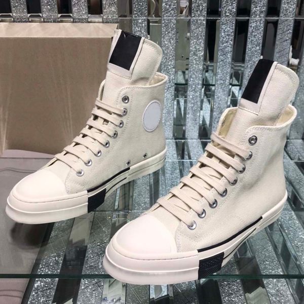 designer rick boots platform boot canvas high shoes men women casual shoes ow fashion breathable booties 35-45, Black
designer rick boots platform boot canvas high shoes men women casual shoes ow fashion breathable booties 35-45, Black