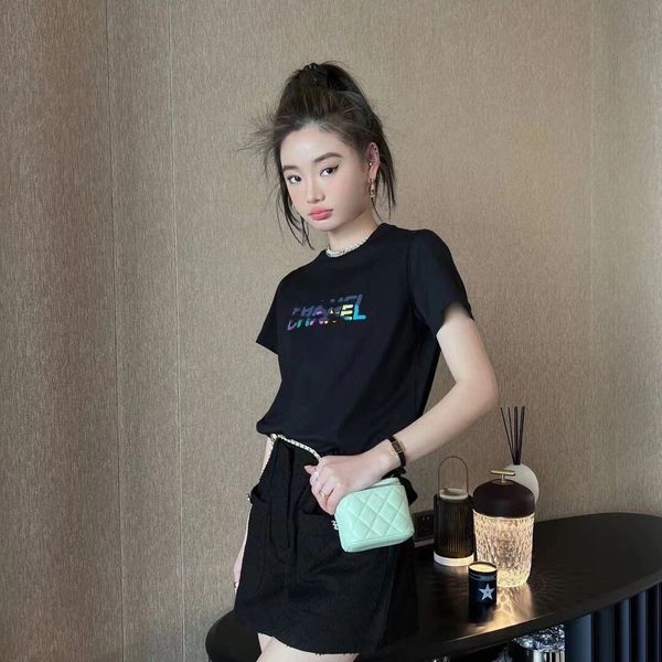 women's t-shirt designer women men luxury t shirt woman tshirt summer tee cotton fashion letter printing short sleeve lady tees casual, White
women's t-shirt designer women men luxury t shirt woman tshirt summer tee cotton fashion letter printing short sleeve lady tees casual, White