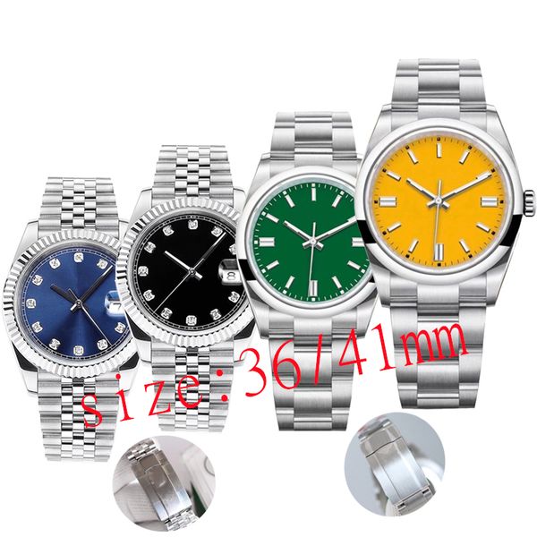 men's automatic watch classic fashion designer 36/41mm 904l mechanical watches all stainless steel strap luminous swimming wristwatch, Slivery;brown
men's automatic watch classic fashion designer 36/41mm 904l mechanical watches all stainless steel strap luminous swimming wristwatch, Slivery;brown
