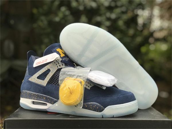 2023 authentic 4 basketball shoes 4s michigan pe dark obsidian/university gold-black-white mens sports sneakers with original box size us7-1
2023 authentic 4 basketball shoes 4s michigan pe dark obsidian/university gold-black-white mens sports sneakers with original box size us7-1