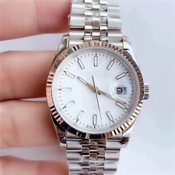 automatic 2813 mechanical watch for men big magnifier 41mm stainless steel sapphire solid clasp president mens watches male wristwatches, Slivery;brown
automatic 2813 mechanical watch for men big magnifier 41mm stainless steel sapphire solid clasp president mens watches male wristwatches, Slivery;brown